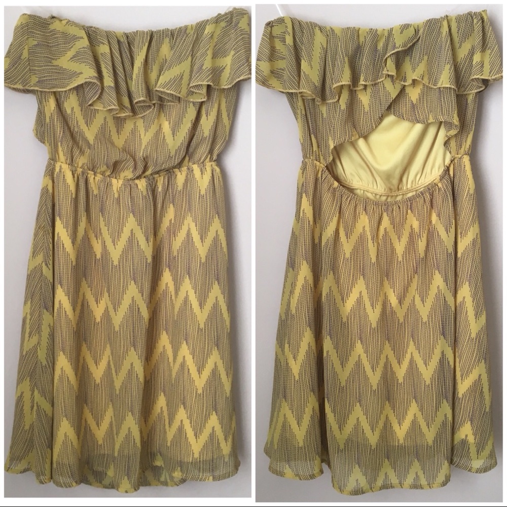 Hello Miss Strapless Dress